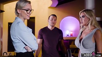 Play Always fighting stepmom MILFs Kenzie Taylor and Caitlin Bell needed an intervention from stepson