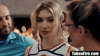 Play Young cheerleader pressured into sex by MILF coach & her hubby