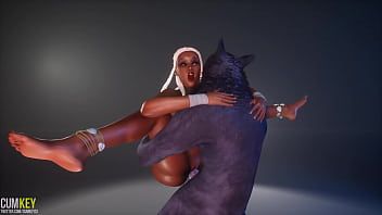 Play Juicy Girl humping by Werewolf &vert; Knot Monster &vert; 3D Porn Wild Life