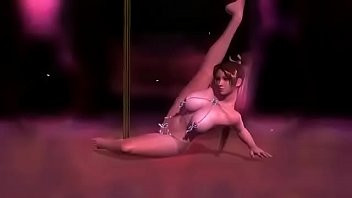 Play DOA5LR Mai Pole dance Artemis Bikini costume