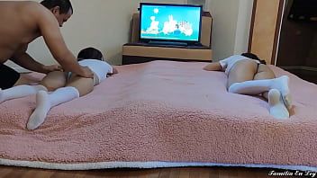 Play My Daughter's Friend is very Rich and Innocent Subdues her with my Big Cock in front of my Daughter