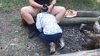 Play I fucked a stranger in the forest in the mouth - Girls fly orgasm
